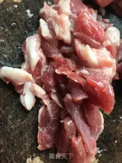 Make Onion fried lamb step 0