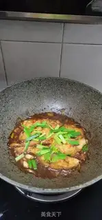 Make Soybeans to fry fish step 10