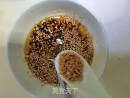 Make A spinach mix fan step 14