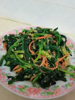 Make A spinach mix fan step 16