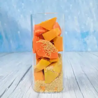 Make Pumpkin carrots step 0