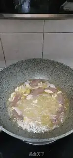 Make Duck blood fan soup step 5