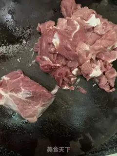 Make Sour pork step 1