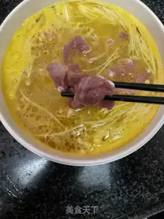 Make Sour pork step 6