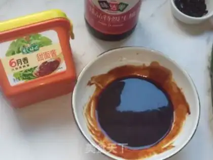 Make The sauce comes back to the pot step 3