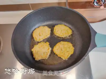 Make Vegetable chicken pancakes step 7