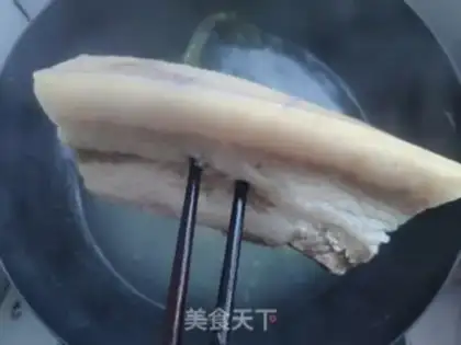 Make The sauce comes back to the pot step 5
