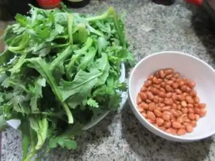 Make Peanut-rice artemisinin step 0