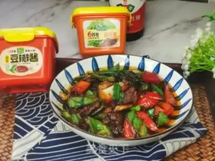 Make The sauce comes back to the pot step 13