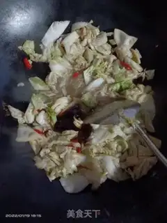 Make Hot cabbage step 2