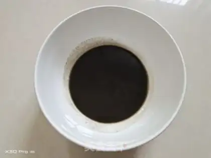 Make Black sesame ricin cake step 1