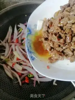Make Onion beef step 4