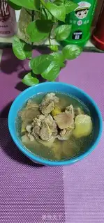 Make Green olive macaroni soup step 4