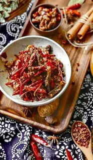 Make Spicy beef silk step 8
