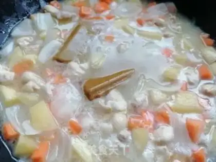 Make curry chicken step 4