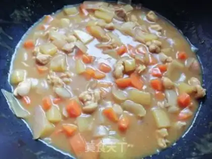 Make curry chicken step 5