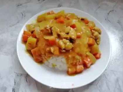 Make curry chicken step 6