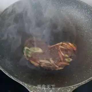 Make Bean to shrimp noodles step 4