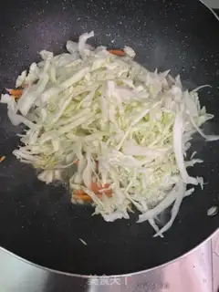 Make Scrambled eggs and red potatoes step 5