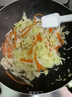 Make Scrambled eggs and red potatoes step 6
