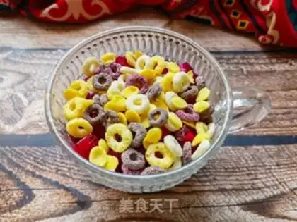 Make Flamingo-crunch yogurt step 6