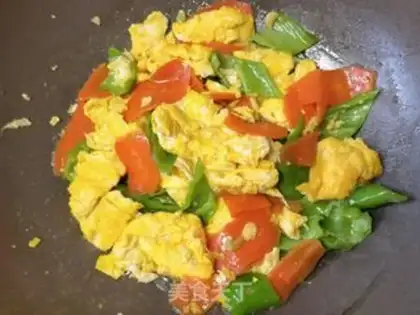 Make Screech pepper carrot and fried eggs step 12