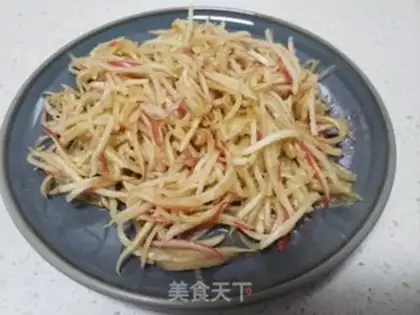 Make # A red radish # step 4