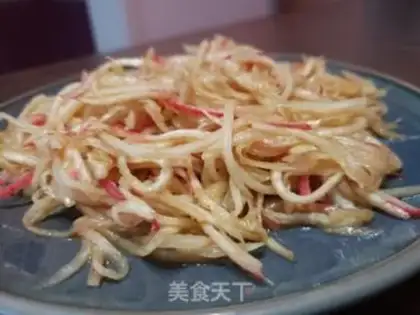 Make # A red radish # step 5