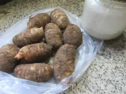 Make Potato sugar step 0