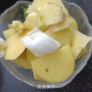 Make Doves, potatoes step 1