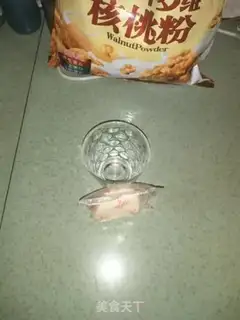 Make Peach pecan powder step 2