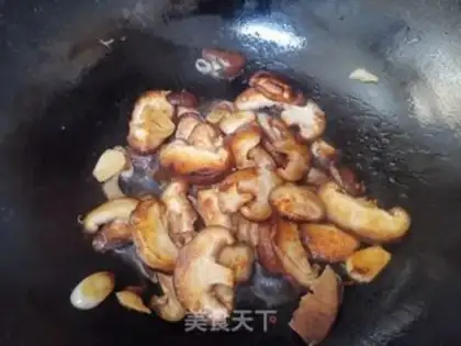 Make A thousand in the ear of mushrooms step 4