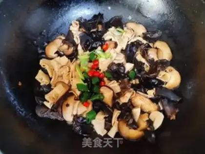 Make A thousand in the ear of mushrooms step 7