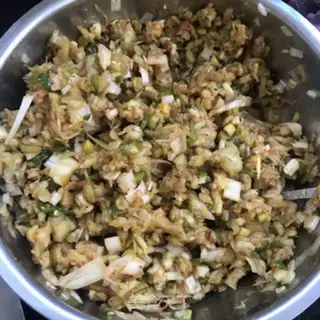 Make Pepper eggplant bag step 7