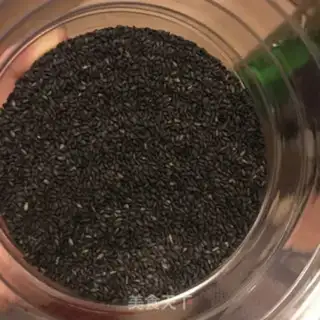 Make Black sesame rice step 1