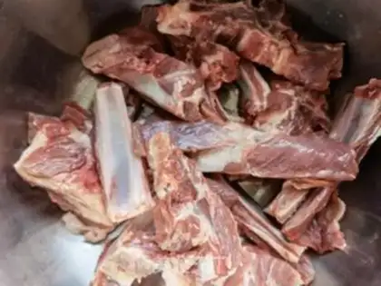 Make Dry pan lamb chops step 2