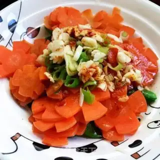 Make Carrot with sweet beans step 6