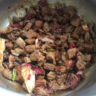 Make Beef stew potatoes step 5