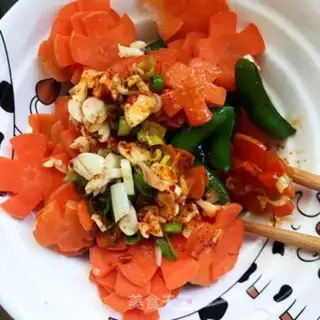 Make Carrot with sweet beans step 7