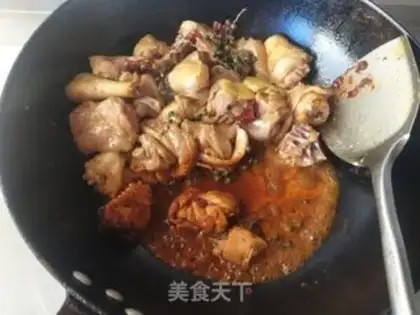 Make Spicy chicken step 7