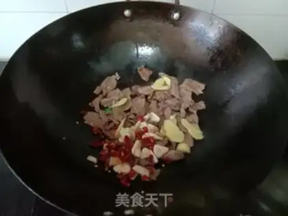 Make Fried beef step 3