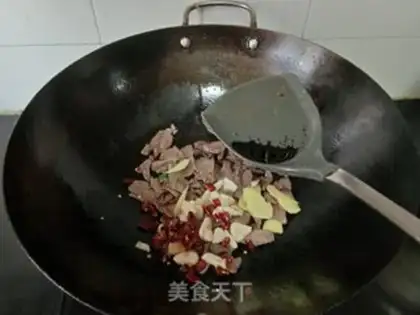 Make Fried beef step 4