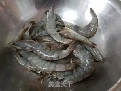 Make Shrimp fried eggs step 0