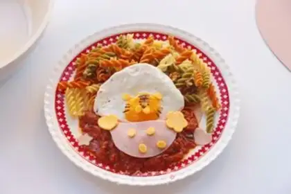Make Three pasta tomatoes step 5
