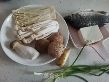 Make Tofu soup step 0