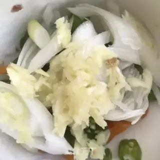 Make Celery fried dry step 4