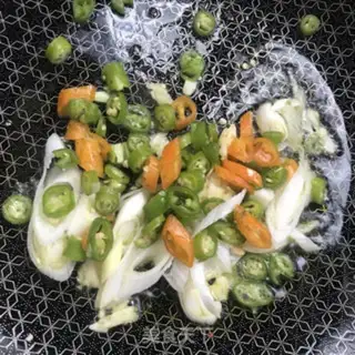 Make Celery fried dry step 5