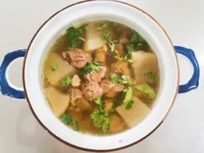 Make Tonic lamb soup step 6