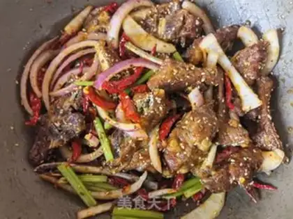 Make Dry pan lamb chops step 26