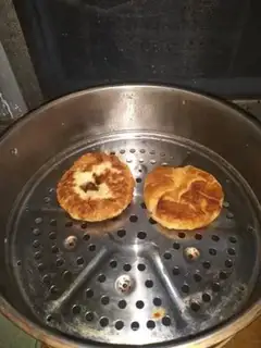 Make Eggcake sesame pastry step 1